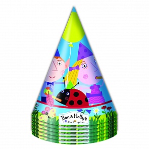 Набор бумажных колпачков из серии Бен и Холли, 6 штук (Росмэн, 32521ros)